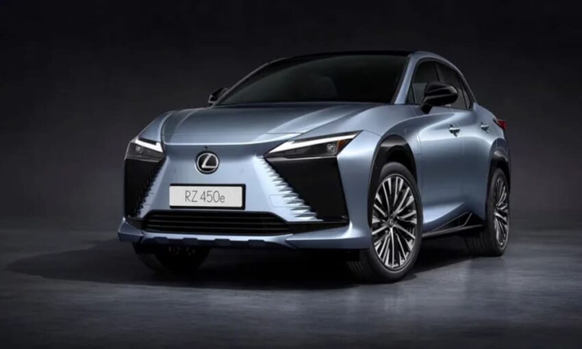 Lexus RZ 450e Menyambut Peluncuran pada Maret 2024